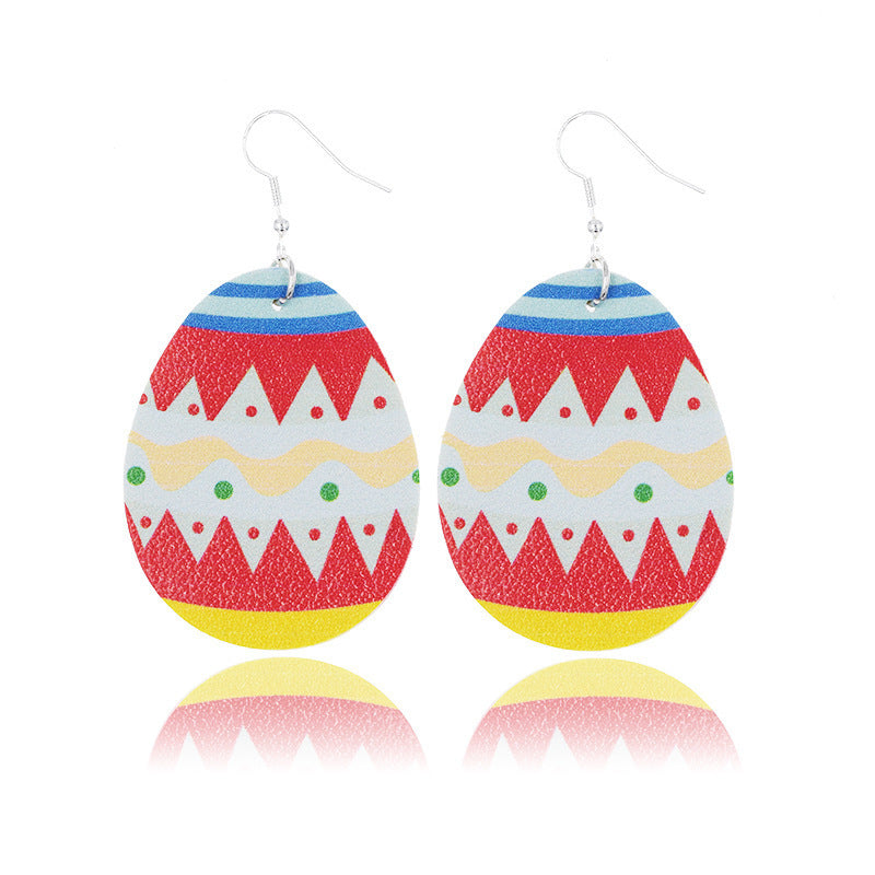 Pendientes De Cuero De Lágrima De Pascua al por mayor